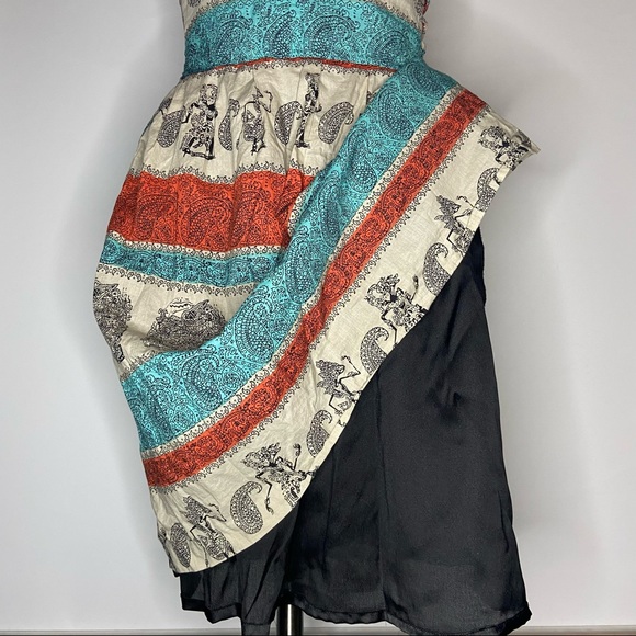 Anthro®Festival Dress Lace-up Sides - Picture 10 of 12